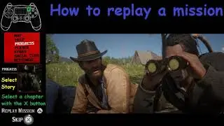RDR2 How to replay a mission