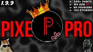 [PRO🔴] PIXELLAB PINK MOD VERSION 1.9.9 | 500+ FONTS 🤯| NO ADD❌|100 STICKERS [APK]