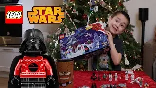 The Moment We've Waiting for... LEGO Christmas Darth Vader!