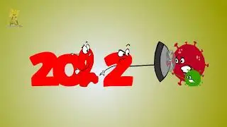 Happy New Year 2022 | Corona Cartoon Animation 2021, Funny Animation, WhatsApp status video| Omicron