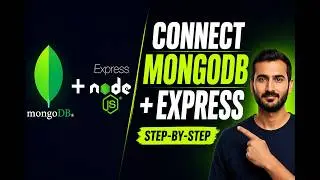 How to Connect MongoDB to Express Server using Mongoose | Node.js Beginner Tutorial