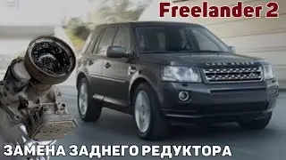 Freelander 2 гуд заднего редуктора. Замена заднего редуктора