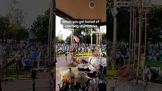 My 10-year old self would be proud 🙏 #drums #concert #bubblegum #drummer #livemusic