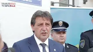 Bratislav Gašić, ministar, izjava nakon obilaska renovirane Policijske stanice u Vladičinom Hanu.