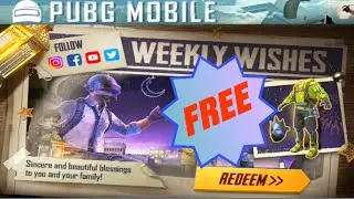 WEEKLY WISHES PUBG MOBILE || RAMADAN SPECIAL 2 NEW REDEEM CODES.