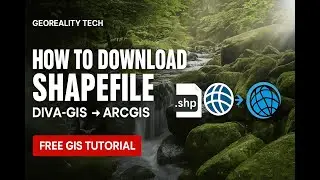 How to Download Shapefiles from DIVA-GIS and Import into ArcGIS | Step-by-Step Guide