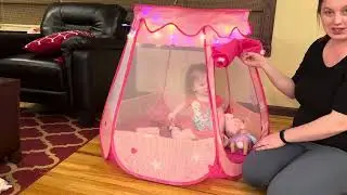 Popup Princess Tent Unboxing and Review