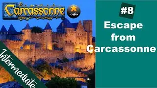 How to win Carcassonne: Intermediate strategy (ELO 1550 - 1575) - game 8