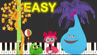 BabyTV - Welcome to the Island EASY Piano Tutorial