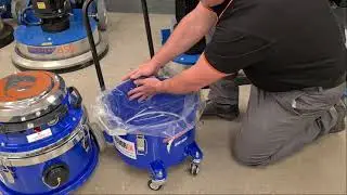 How to install bags into your DM series dust extractor