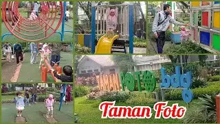 Taman Foto Bandung || Keseruan Githa bermain