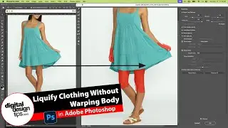 How to Liquify Clothing Without Distorting the Body in Photoshop