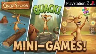 Playing Every Mini-Game in Open Season (PS2)