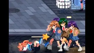 【River City Girls(熱血硬派くにおくん外伝)】不良女子に攻撃してもらうだけ。