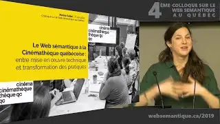 Web sémantique: mise en œuvre technique et transformation des pratiques
