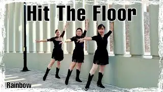 HIT THE FLOOR Line Dance