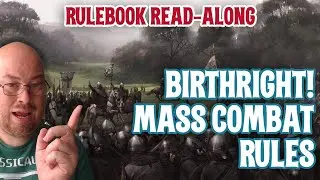 Rulebook Read-Along: Mass Combat Rules from TSR's AD&D 2E Birthright Setting!