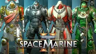 Warhammer 40,000: Space Marine 2 - All Classes & Customization Showcase (4K 60FPS)