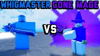 Whigmaster vs reworked cone mage super box siege defense | Roblox