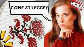 Come LEGGERE Uno SCHEMA Di Punto Croce | TUTORIAL Per Principianti #puntocroce #schema #tutorial