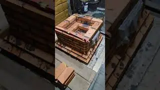 Камино-печь с духовкой