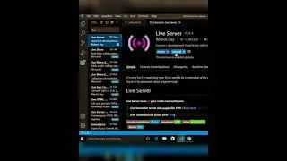 how to install  live server in visual studio code 