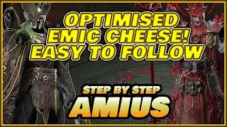 EMIC/PAINKEEPER CHEESE OPTIMISED FOR AMIUS! EASY GUIDE! RAID SHADOW LEGENDS