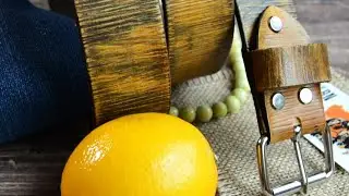 Делаем кожаный ремень в стиле 