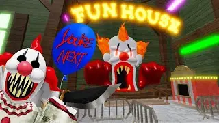 Играем в ROBLOX Escape The Carnival of Terror Obby