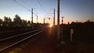 ЭТ2М-057 на платформе Поповка
