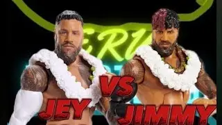 Jey Uso VS Jimmy Uso