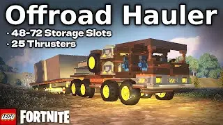 Tutorial - Off-Road Hauler - “MZKT-741351” | LEGO Fortnite
