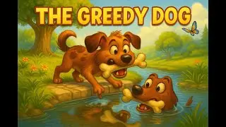 The Greedy Dog | Bedtime Story For Kids | Moral Stories In English