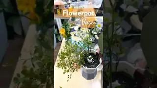 Moka pot-shaped planter and vase 🪴💐