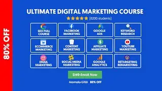 Ultimate Digital Marketing Course (80% OFF)