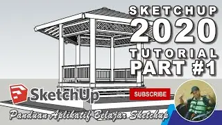 Sketchup Tutorials 2020 | Hexagonal Gazebo Model Sampling