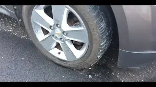 Tire valve stem leaking air around base 2012 Chevy Equinox