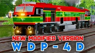 NEW MODIFIED WDP4D LIVERY FOR TRAINZ SIMULATOR ANDROID BY HLW-K TEAM.