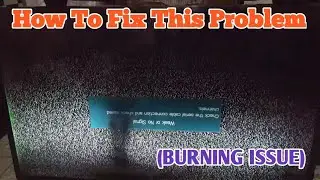 How to fix this problem in samsung led tv