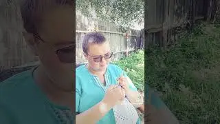 Переделываю косынку #вязаниекрючком #вязание #дача