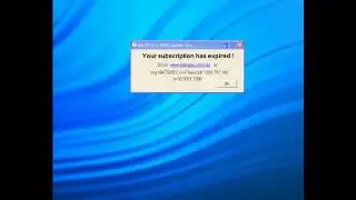 Subscription Expired
