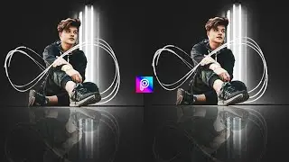 PicsArt Dark Background Effect | PicsArt Editing Tutorial | PicsArt photo Editing 2020 #Picsart