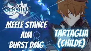 TARTAGLIA(CHILDE) - DMG AND THE BUILD I USE FOR THIS VIDEO