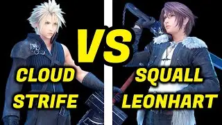 [Dissidia 012 Online] Cloud Strife vs Squall Leonhart
