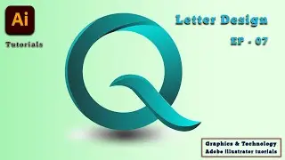 Letter design EP 07 : Adobe Illustrator Tutorials