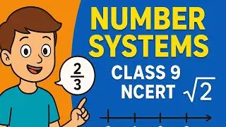 Number Systems Class 9 | NCERT Maths Chapter 1 | Real & Irrational Numbers Explained