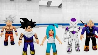 COMO HACER a  GOKU y TODOS los PERSONAJES de DRAGON BALL Z en BROOKHAVEN 🏡 RP ROBLOX