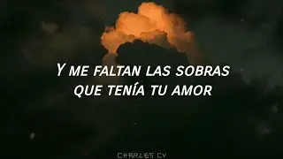 Antonio Orozco - Entre Sobras Y Sobras Me Faltas [Letra/Lyrics]