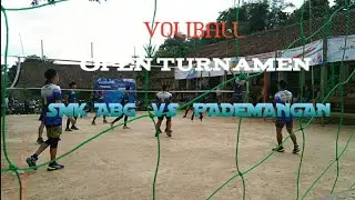 PADEMANGAN vs SMK ABG, OPENN TURNAMEN VOLIBALL TARKAM