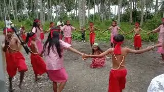 Tarian Maku maku dari anak2 Jemaat GPM HUSE dalam merayakan HUT ke 55 Jemaat GPM HUSE